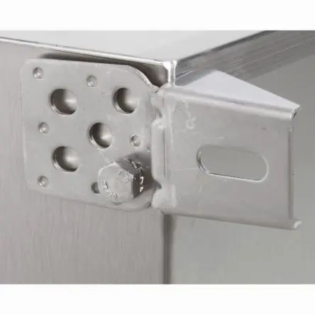Legrand Wandbefestigungsösen Metall, für Edelstahl-Metall-Gehäuse 100 mm 47.5mm