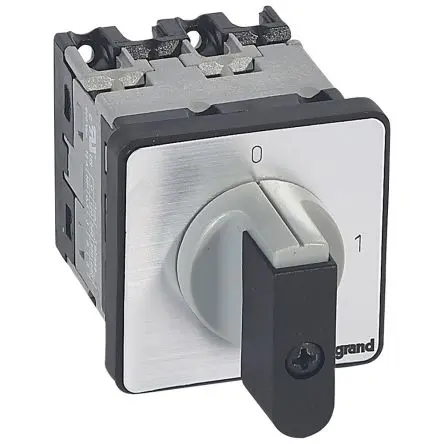Produktfoto 1 von Legrand Nockenschalter 16 A, 2-Stufen Hebel, 90 °-Wurfwinkel
