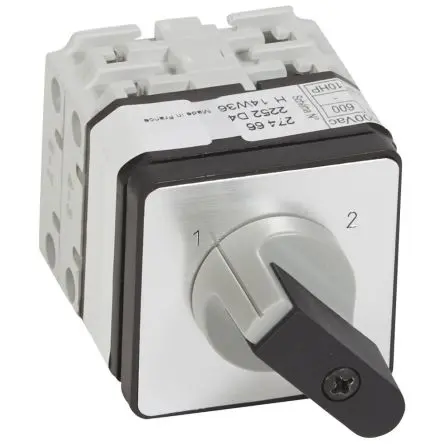 Produktfoto 1 von Legrand Nockenschalter ohne Beschriftung, 2-Stufen Hebel