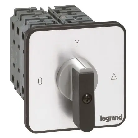Produktfoto 1 von Legrand Nockenschalter 32 A, 3-Stufen Hebel, 90 °-Wurfwinkel