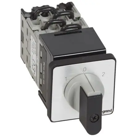 Produktfoto 1 von Legrand Nockenschalter 16 A, 3-Stufen Hebel, 45 °-Wurfwinkel