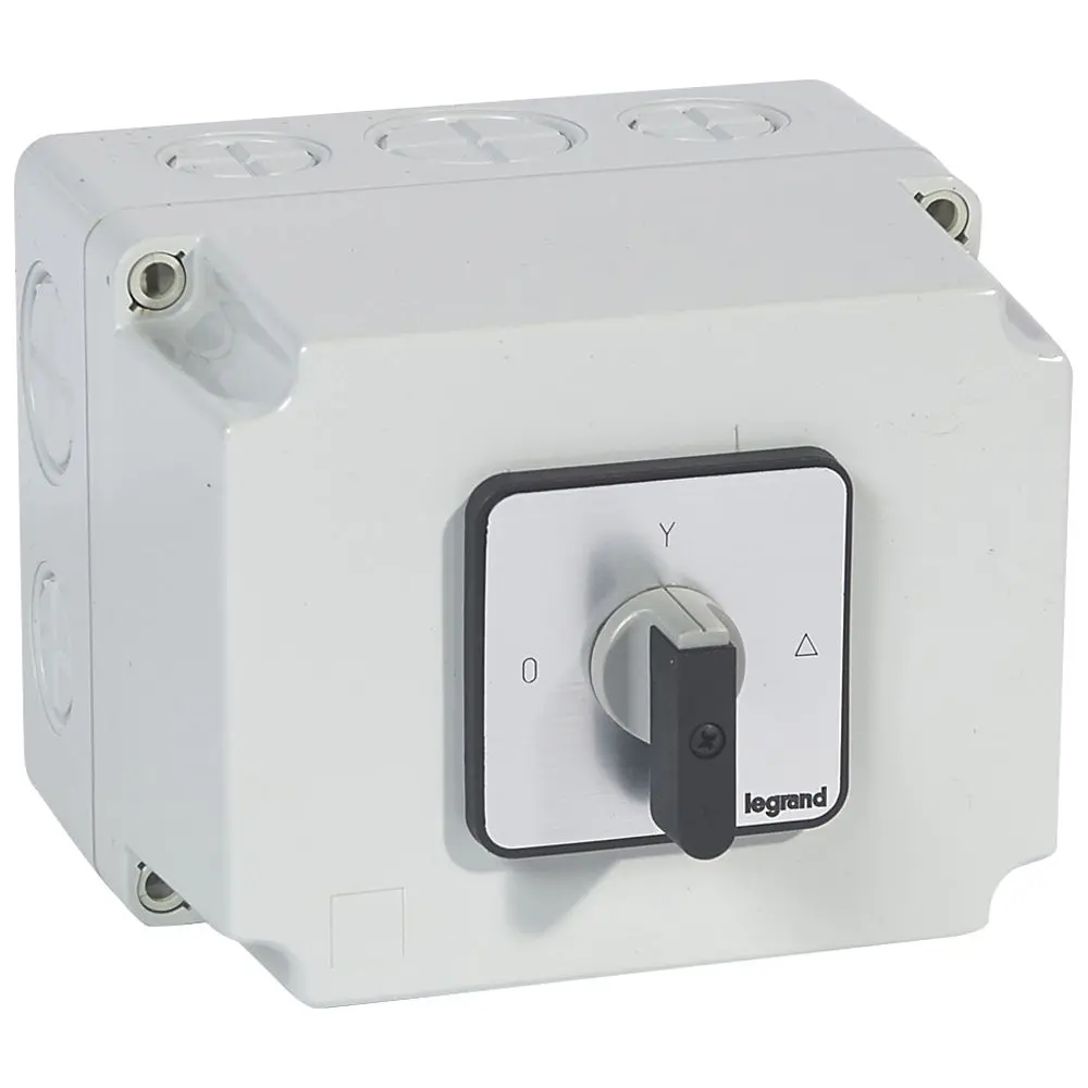 Produktfoto 1 von Legrand Nockenschalter / 50A, 690V (Volts), 3-Stufen, 90°-Wurfwinkel