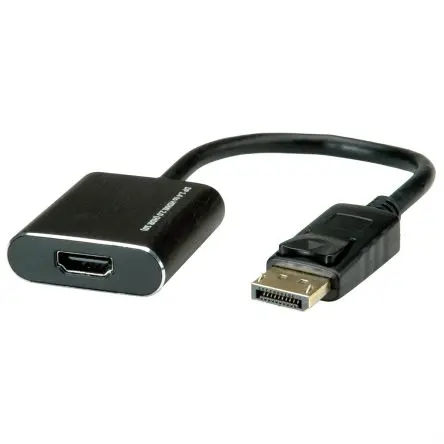 Produktfoto 1 von Roline, Stecker DisplayPort-Kabel A DisplayPort B HDMI - Buchse, 150 mm