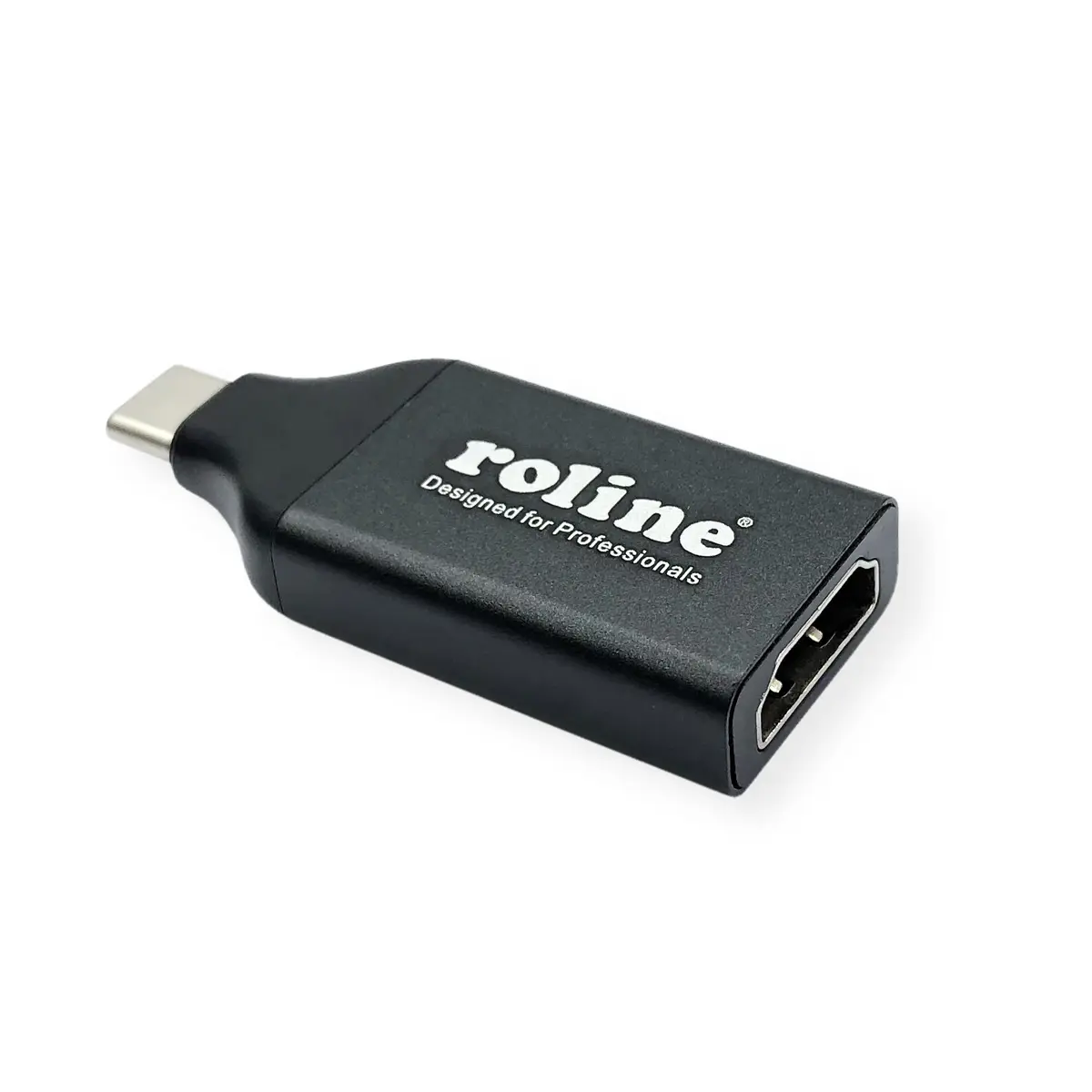 Produktfoto 1 von Roline Adapter, USB 3.1, USB 3.2 1 Display, - HDMI, 3840 x 2160 pixel