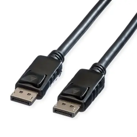 Produktfoto 1 von Roline, Stecker DisplayPort-Kabel A DisplayPort B DisplayPort - Stecker, 1.5 m
