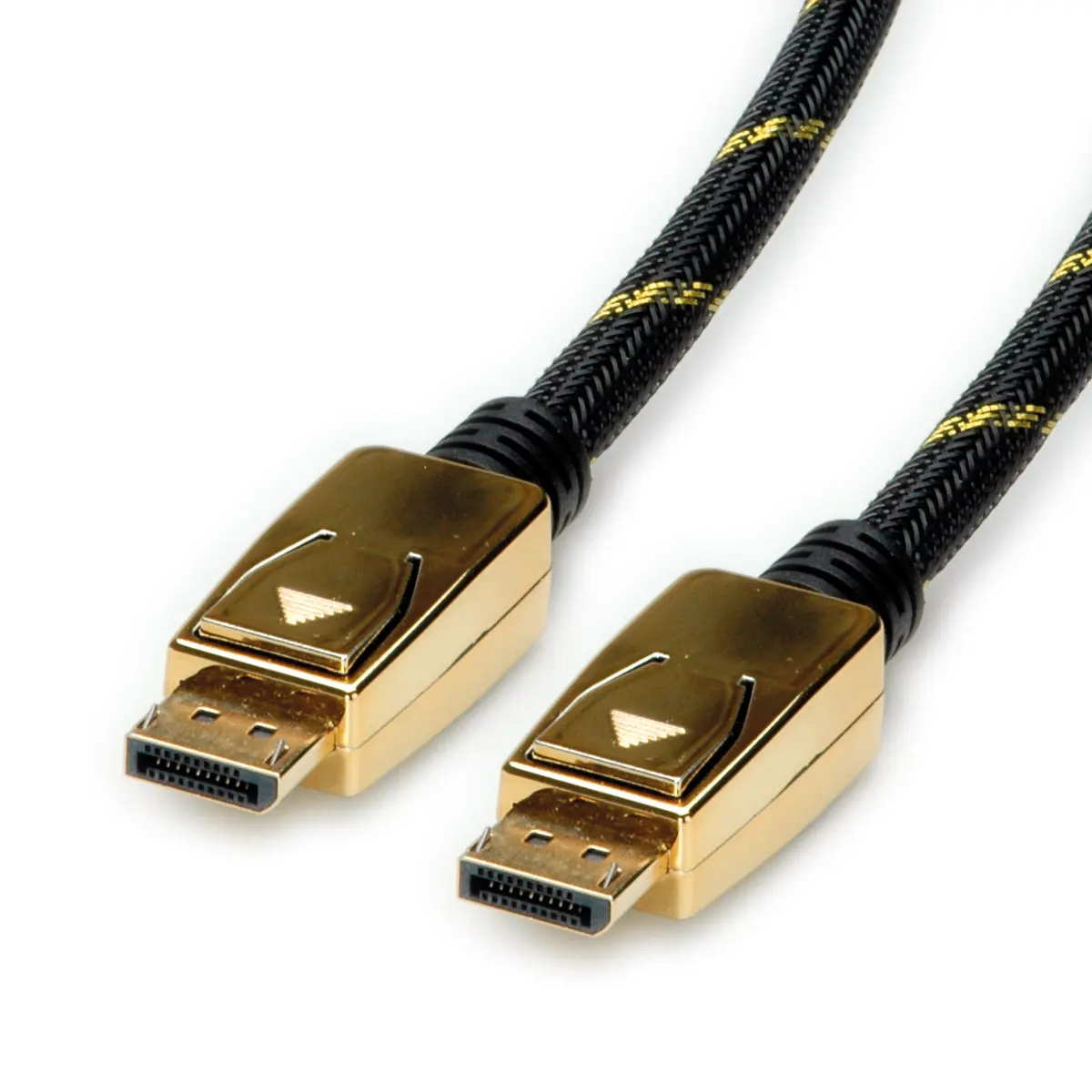 Produktfoto 1 von Roline, Stecker ROLINE GOLD DisplayPort-Kabel A DisplayPort - Stecker, 10 m