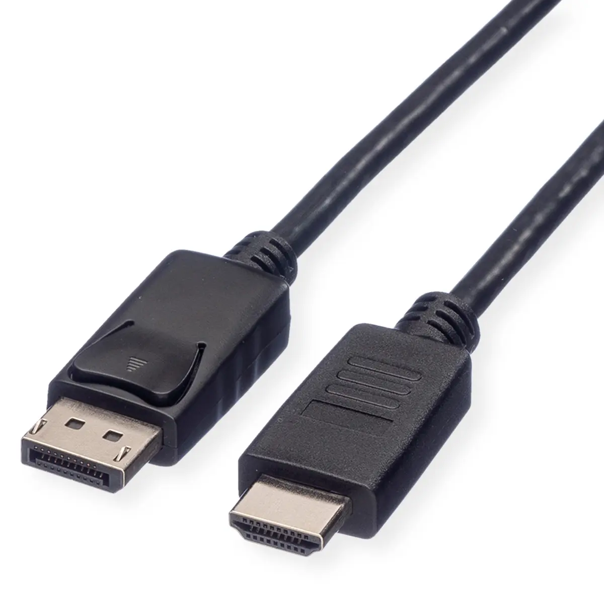 Produktfoto 1 von Roline, Stecker DisplayPort-Kabel A DisplayPort B HDMI - Stecker, 2 m