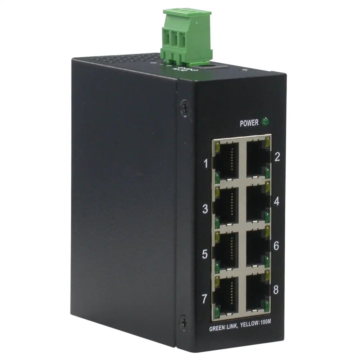Produktfoto 1 von Roline 21.13.1156 Schalter 8-Port Unmanaged
