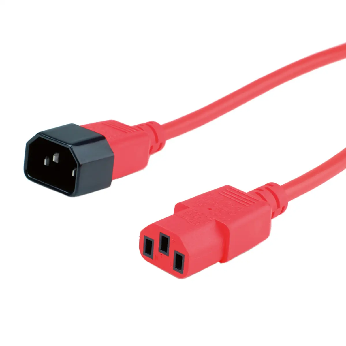 Produktfoto 1 von Roline Netzkabel, A IEC C14, B IEC C13, 3 m, 250 V