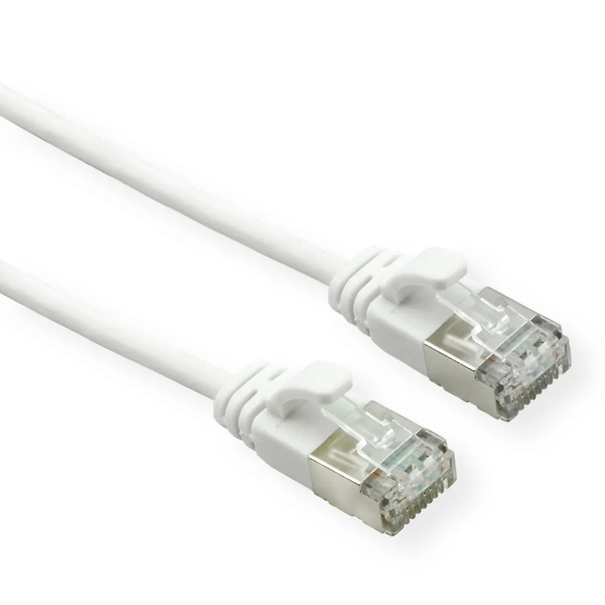Produktfoto 1 von Roline 21.15 Cat6a Ethernet-Kabel, 5 m, Weiß 8 U/FTP, Raucharm halogenfrei