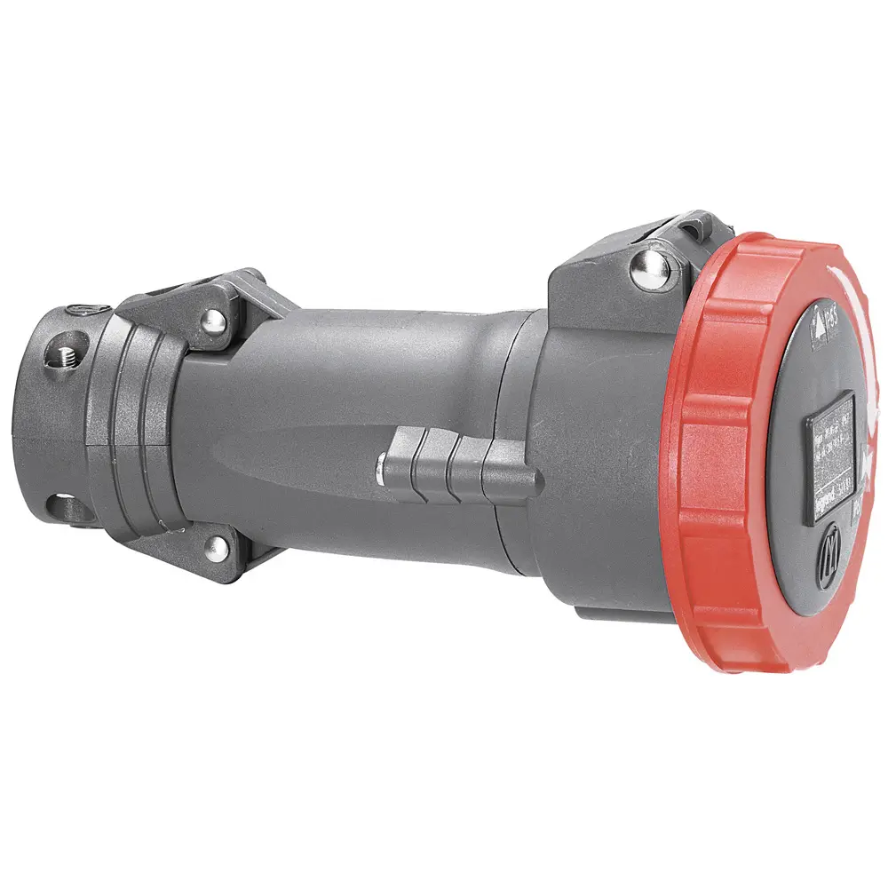 Produktfoto 1 von Legrand Hypra Leistungssteckverbinder Buchse Rot 3P+E, 415 V / 16A IP 67