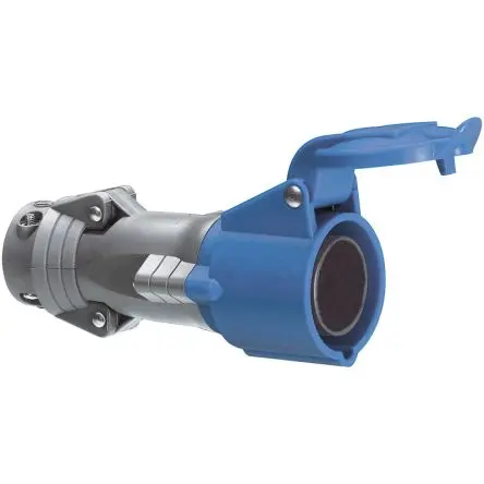 Produktfoto 1 von Legrand HYPRA Leistungssteckverbinder Blau 2P+PE, 250V IP44 63A
