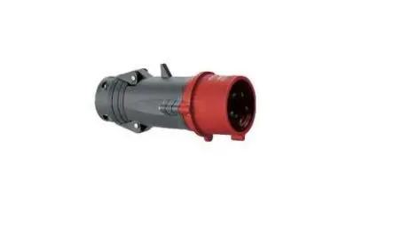 Produktfoto 1 von Legrand HYPRA Leistungssteckverbinder Rot 2P+PE, 415V Gerade IP44 16A