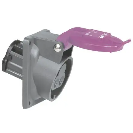 Produktfoto 1 von Legrand HYPRA Buchse Violett 2P, 25V IP44 32A