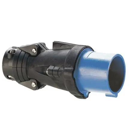 Produktfoto 1 von Legrand HYPRA Leistungssteckverbinder Blau 3P+N+PE, 250V IP44 32A