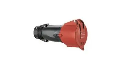 Produktfoto 1 von Legrand HYPRA Leistungssteckverbinder Rot 2P+PE, 415V IP44 32A