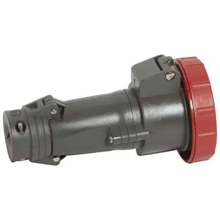 Produktfoto 1 von Legrand HYPRA Leistungssteckverbinder Rot 3P+PE, 440V IP67 32A