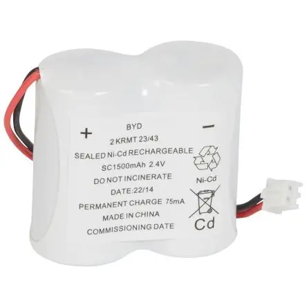 Produktfoto 1 von Legrand NiCd Akku, 2-Zellen 2.4 V / 1.5 Ah