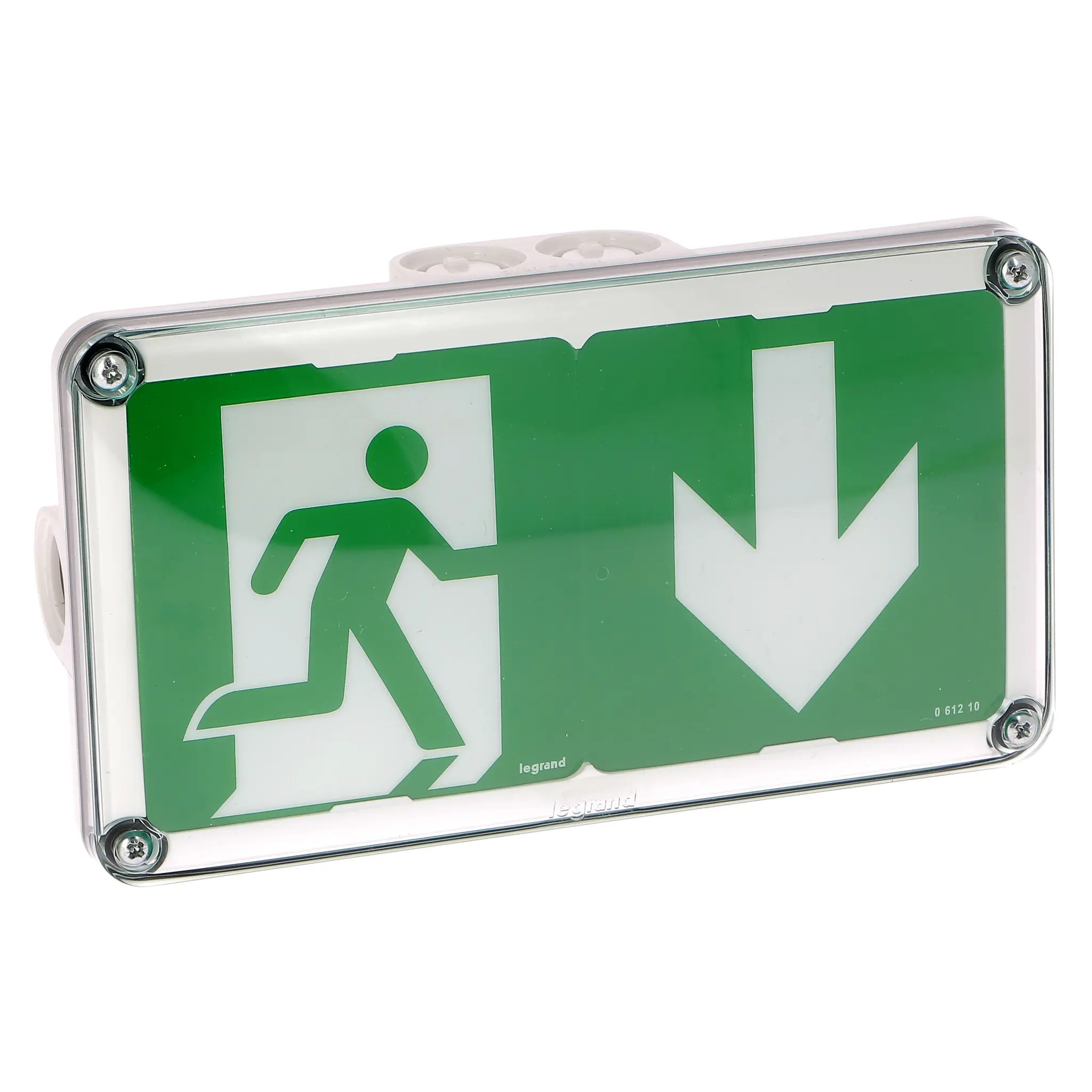 Produktfoto 1 von Legrand LED Notbeleuchtung / 500 mW 45 lm, 125 mm x 225 mm x 62 mm, IP66