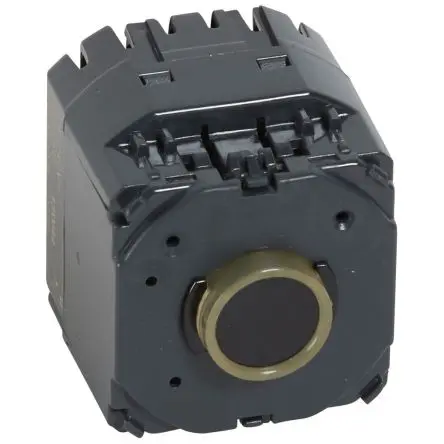 Produktfoto 1 von Legrand Céliane Touch-Taster, 2 Wege Schwarz IP41 4.1A, Kunststoff