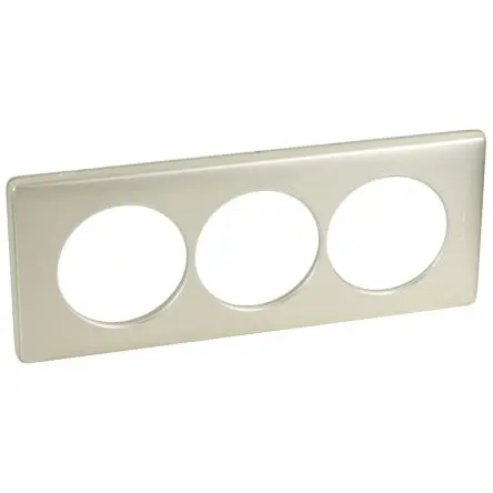 Produktfoto 1 von Legrand Metall Anschlussplatte, 3 Auslässe