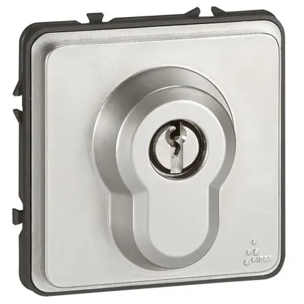 Produktfoto 1 von Legrand Soliroc Schlüsselschalterkopf 2 Positionen IP54
