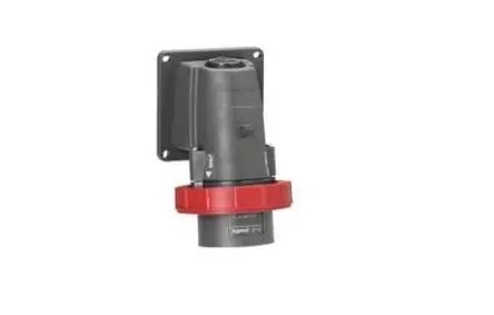 Produktfoto 1 von Legrand HYPRA Buchse Rot 3P+N+PE, 415V Abgewinkelt IP67 32A