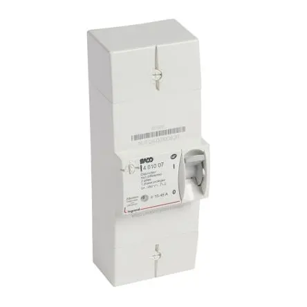 Produktfoto 1 von Legrand Schutzschalter, Pol 2-polig 45A 230V ac, Abschaltvermögen 2 kA