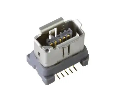 HARTING 27460201 Buchse Cat6a Ethernet-Steckverbinder, 1-Port 10-polig 360°-Schirmung Leiterplattenmontage