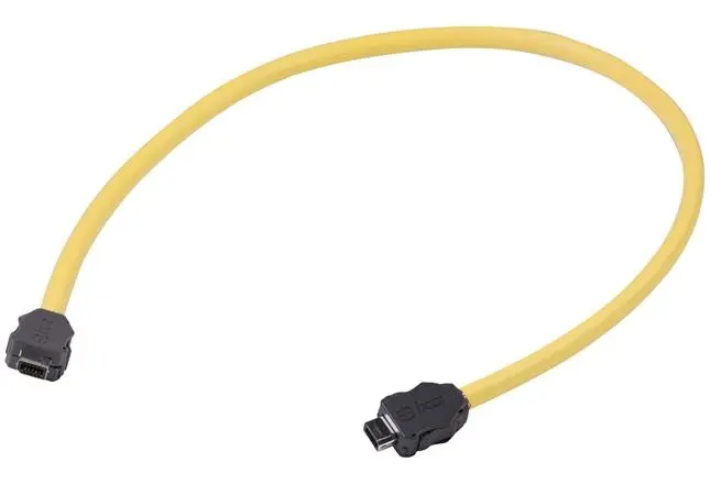 Produktfoto 1 von HARTING HARTING ix Industrial Cat6a Ethernet-Kabel, 1 m, Gelb, A Gerade Stecker, B Gerade Stecker, Polyvinylchlorid