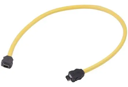 Produktfoto 1 von HARTING HARTING ix Industrial Cat6a Ethernet-Kabel, 1 m, Gelb, A Gerade Stecker, B Gerade Stecker, Polyvinylchlorid