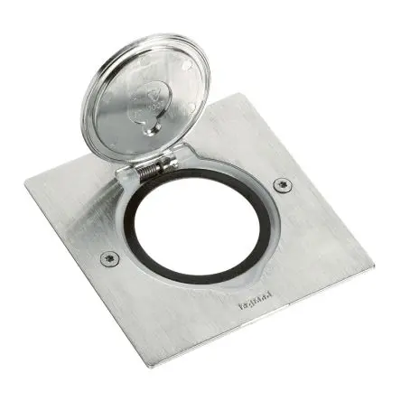 Produktfoto 1 von Legrand Bodenplatte Grau IP44