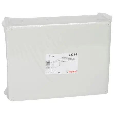 Produktfoto 1 von Legrand Plexo Kunststoff Abzweigdose Grau IP55 Breite 292mm Höhe 132 mm Länge 382 mm