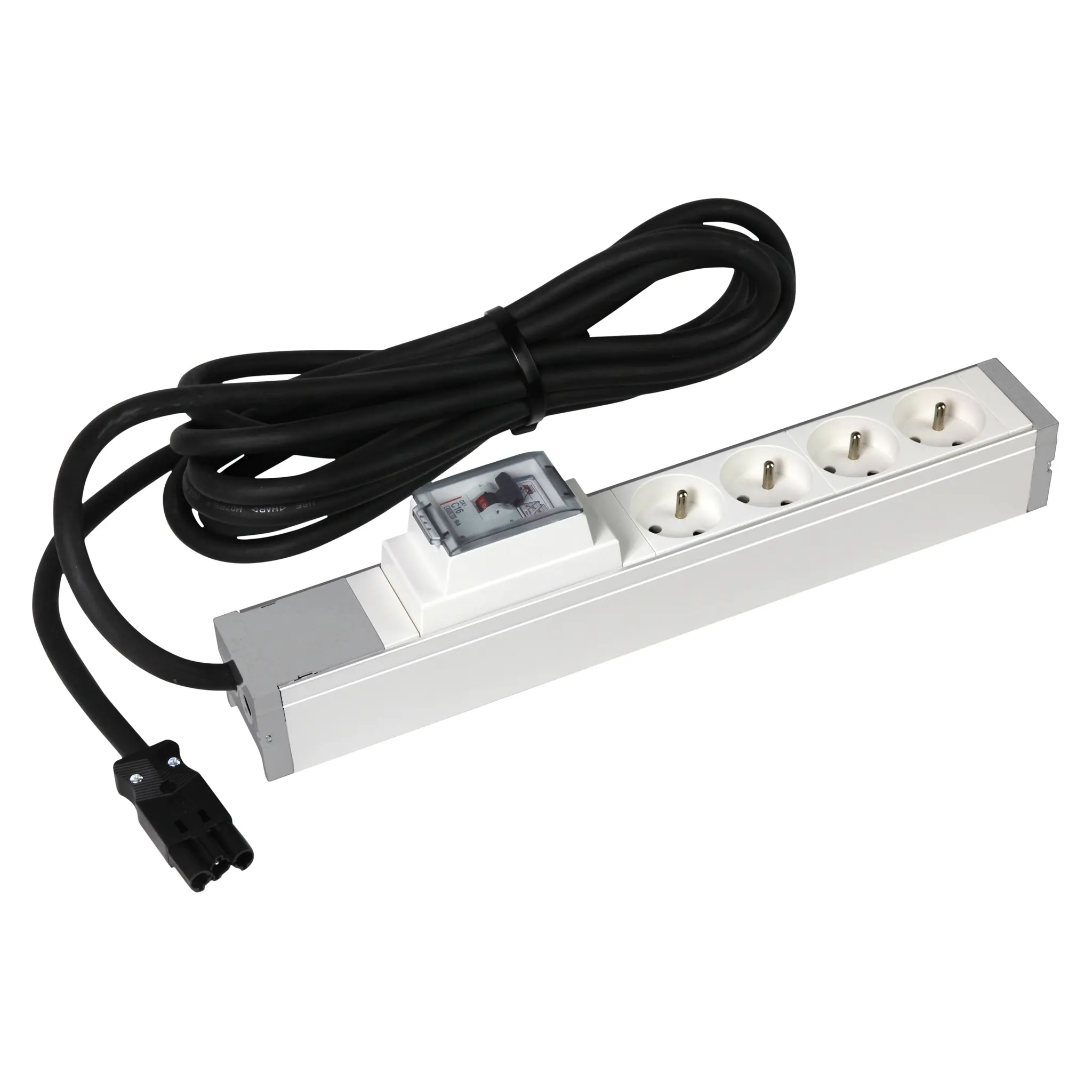 Legrand Steckdosenleiste, 5 m, 4-fach, Typ E IP20 230V