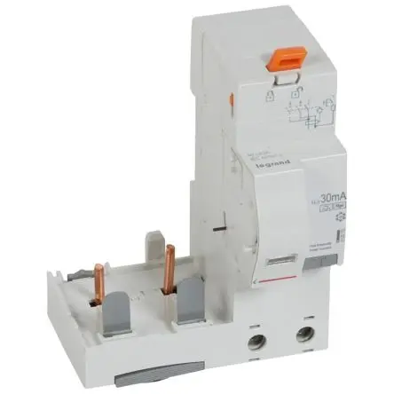 Produktfoto 1 von Legrand DX3 Schutzschalter Typ F, Pol 2-polig 63A 230V ac, Abschaltvermögen 6 kA DX3 400 V dc
