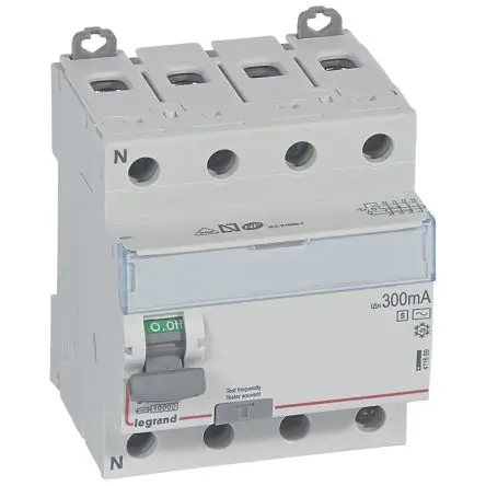 Produktfoto 1 von Legrand DX3 Schutzschalter Typ AC, Pol 4-polig 63A 400V ac DX3 400 V dc
