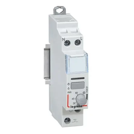 Produktfoto 1 von Legrand CX3 Zeitrelais, DIN-Hutschiene 230V ac, 5 to 60 min, 1 Kont., 1P