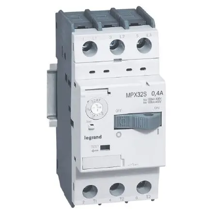 Produktfoto 1 von Legrand MPX3 Motorschutzschalter, 400mA Schutzschalter 220V, 690 V Thermisch, Magnetisch mit Magnetisch
