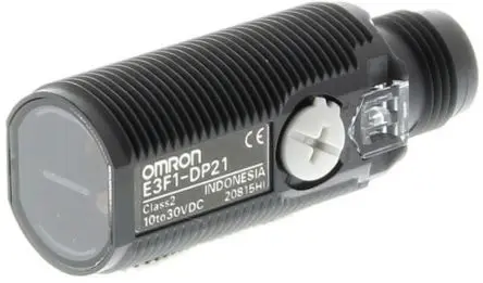 Produktfoto 1 von Omron E3F1 Zylindrisch Optischer Sensor, Diffus, NPN Ausgang