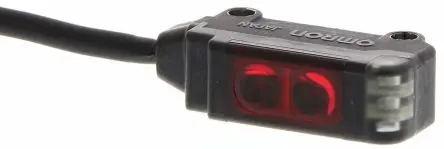 Produktfoto 1 von Omron E3T Kubisch Optischer Sensor, Diffus, NPN Ausgang, Kabel