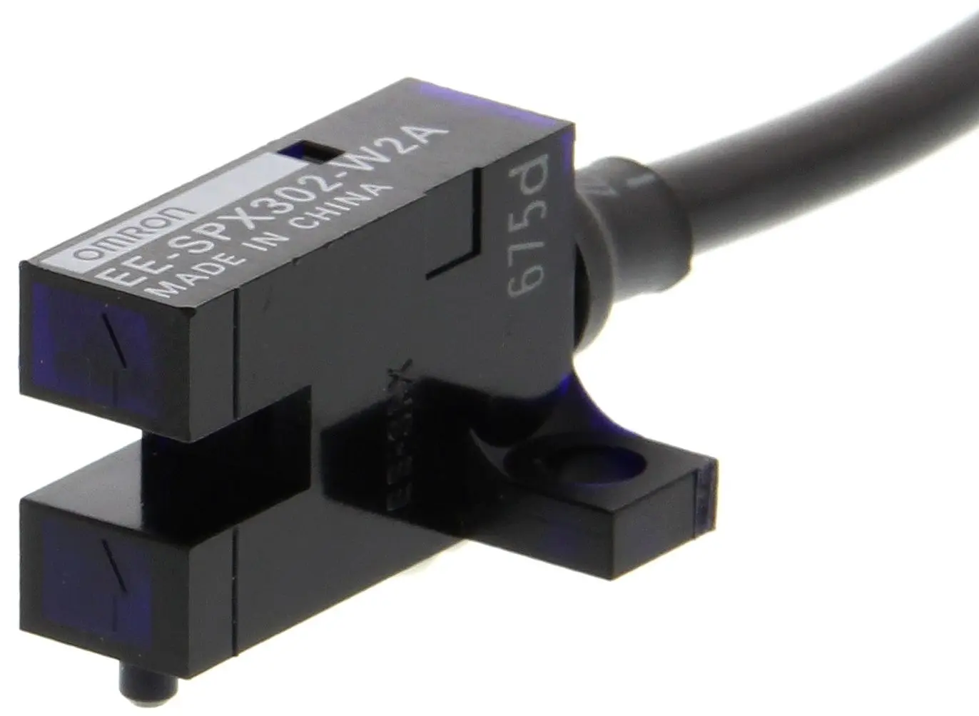 Produktfoto 1 von Omron Rechteckig Optischer Sensor, Durchgangsstrahl, Bereich 5 mm, NPN Ausgang, Anschlusskabel, Hell-/dunkelschaltend