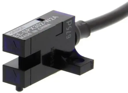 Produktfoto 1 von Omron EE Rechteckig Optischer Sensor, Durchgangsstrahl, NPN Ausgang, Kabel