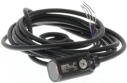 Produktfoto 1 von Omron E3FA Zylindrisch Optischer Sensor, Durchgangsstrahl, PnP Ausgang