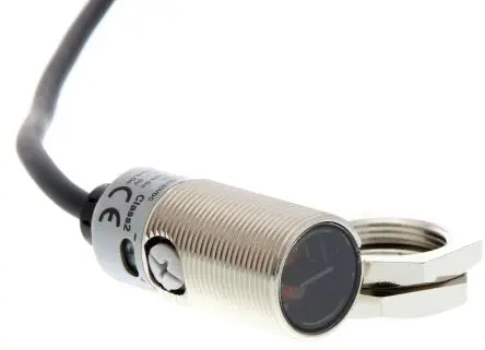Produktfoto 1 von Omron E3FB Zylindrisch Optischer Sensor, Diffus, PnP Ausgang