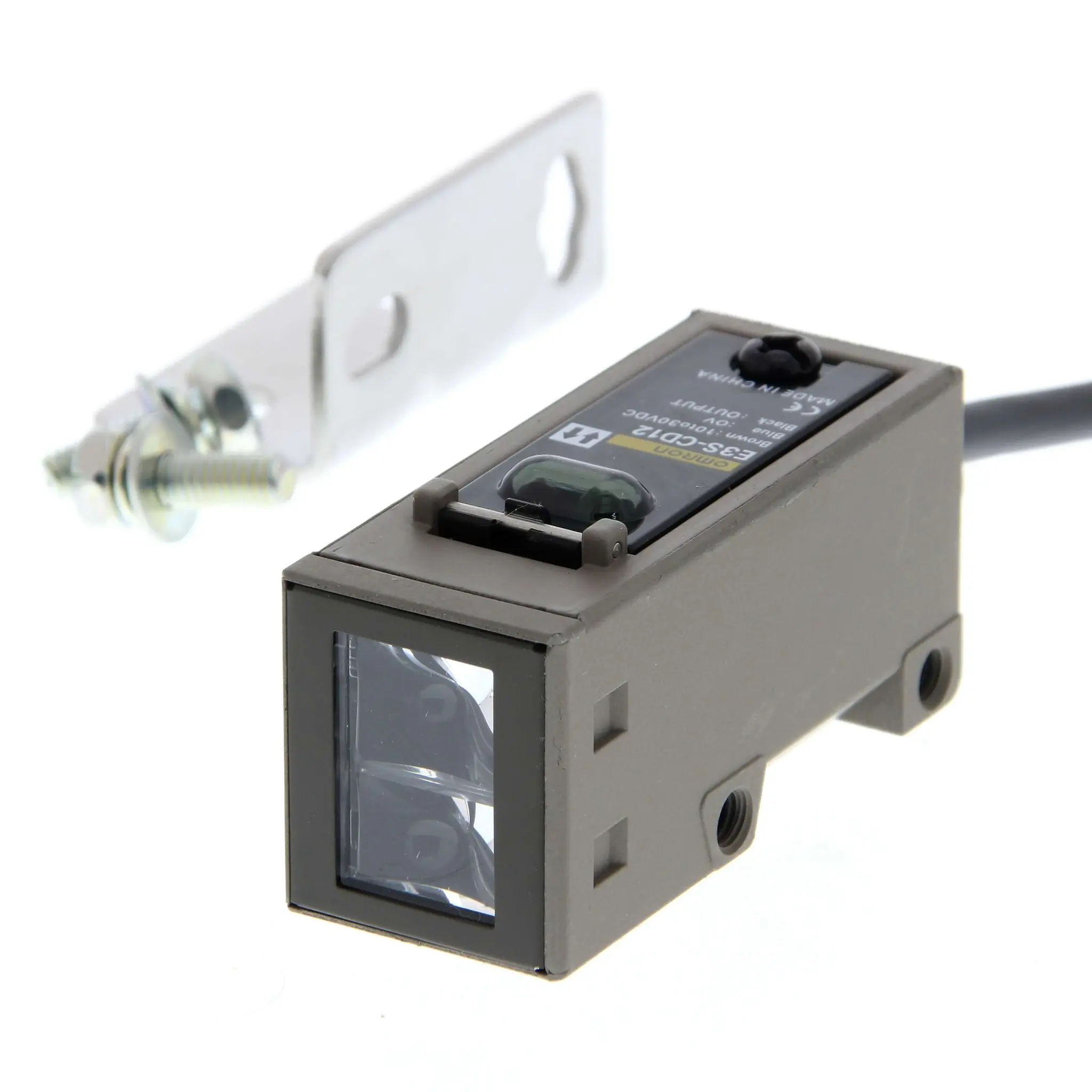 Produktfoto 1 von Omron Kubisch Optischer Sensor, Diffus, Bereich 700 mm, PNP/NPN Ausgang, DC, Hell-/dunkelschaltend