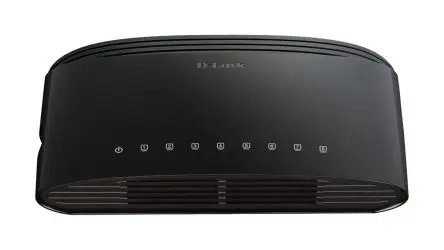 Produktfoto 1 von D-Link 8-Port Fast Ethernet Unmanaged Desktop Switch Netzwerk Switch 8-Port Unmanaged Power Over Ethernet 100Mbit/s