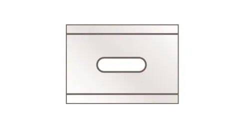 Produktfoto 1 von MARTOR Teppichmesser-Klinge 26 x 18.5 x 0.4 mm Vierkant Stahl Robust 18.5 mm 10-teilig
