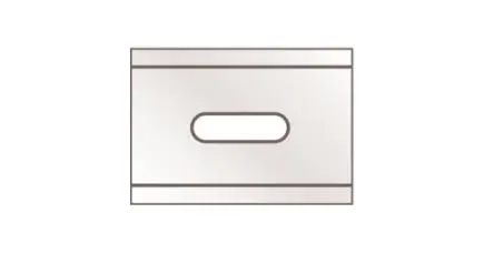 Produktfoto 1 von MARTOR Teppichmesser-Klinge 26 x 18.5 x 0.4 mm Vierkant Stahl Robust 18.5 mm 10-teilig