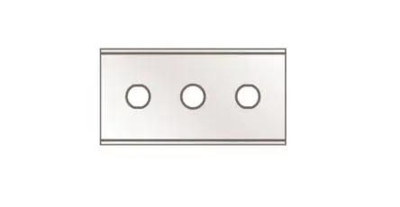 Produktfoto 1 von MARTOR Teppichmesser-Klinge 43 x 22 x 0.3 mm Vierkant Stahl Robust 22 mm 10-teilig