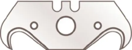 Produktfoto 1 von MARTOR Teppichmesser-Klinge 51 x 19 x 0.63 mm Gebogen Stahl Robust 19 mm 10-teilig